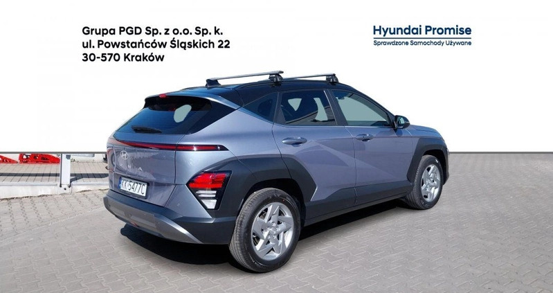 Hyundai Kona cena 126900 przebieg: 4000, rok produkcji 2023 z Sława małe 137